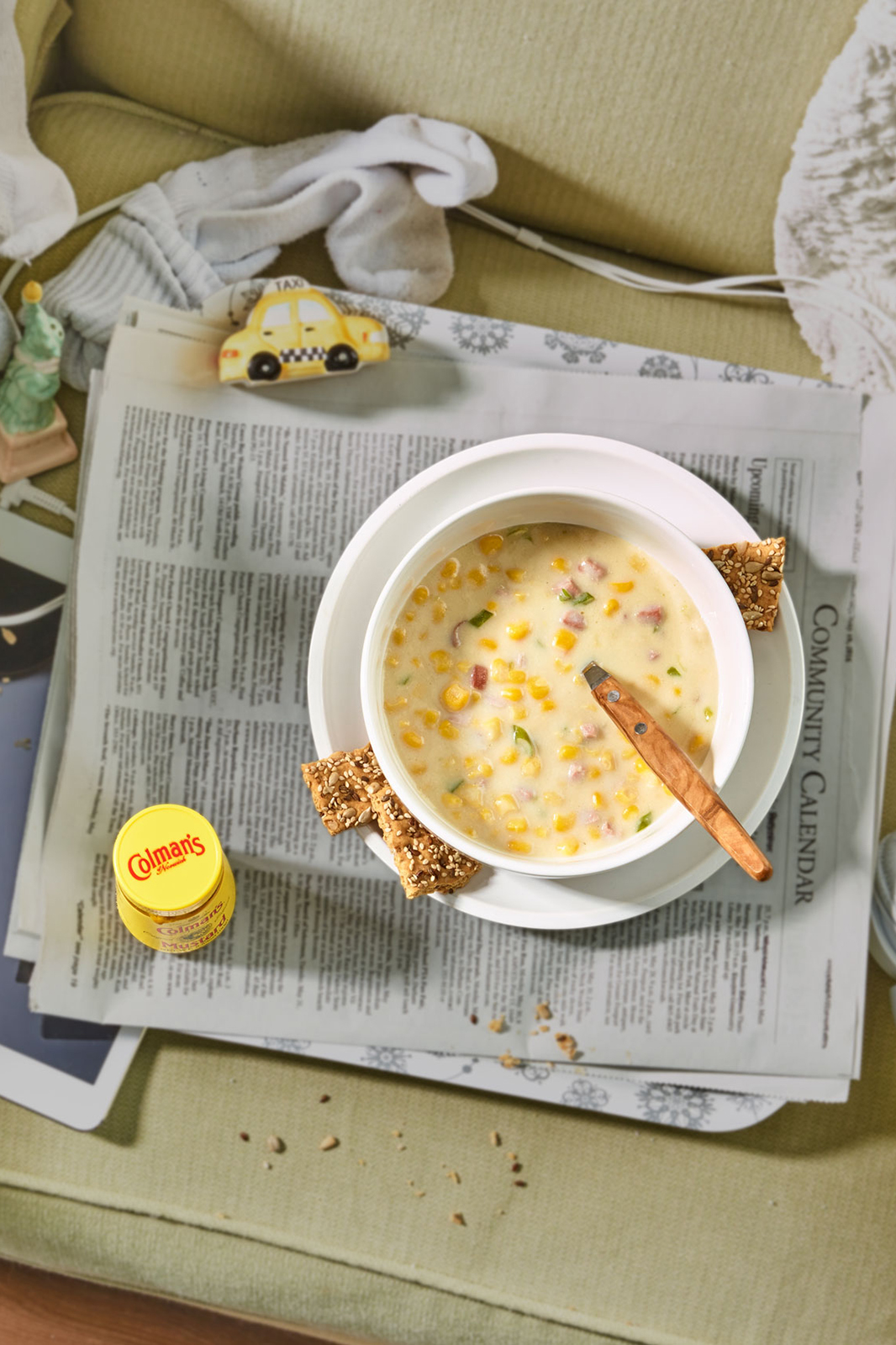 Curl Up Corn Chowder Recipe