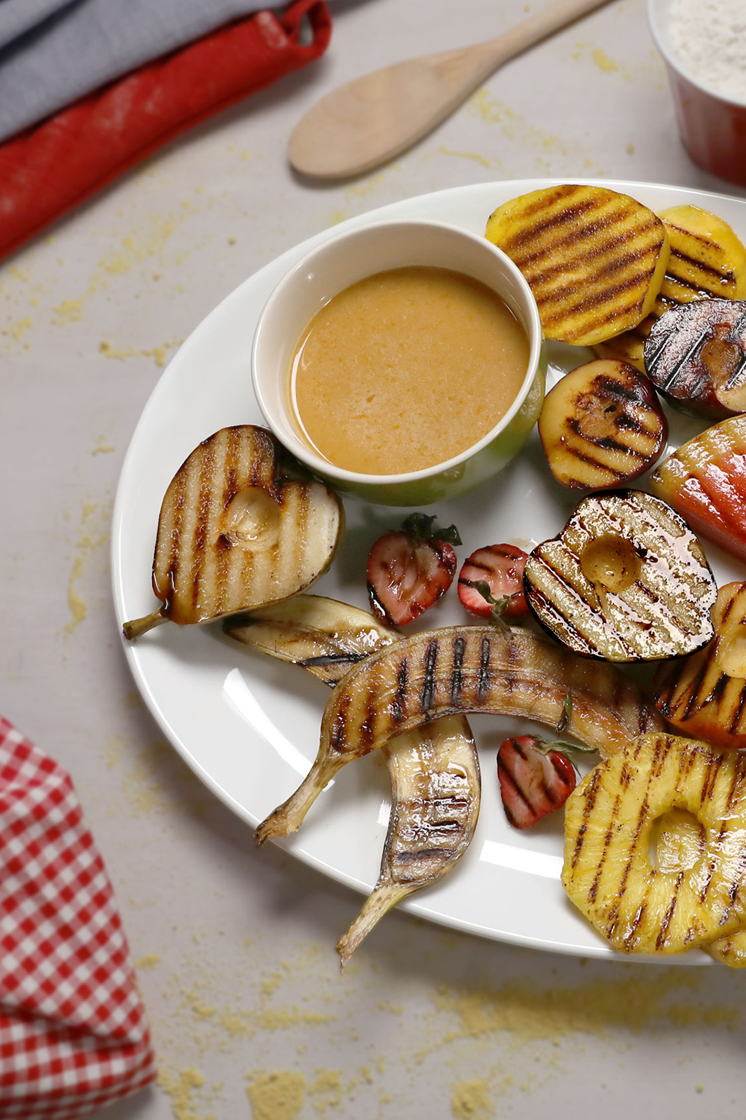 Tangy Grilled Fruit Sauce 