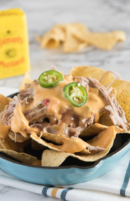 green chili nachos