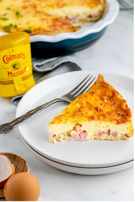 Ham and Cheese Quiche 