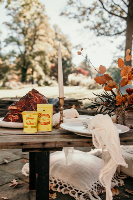 Brown Sugar Mustard Glazed Ham