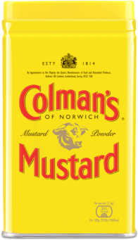 Colman's mustard tin