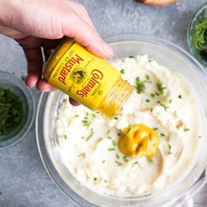 Creamy Mustard Twice Baked Potatoes