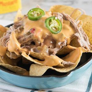 green chili nachos