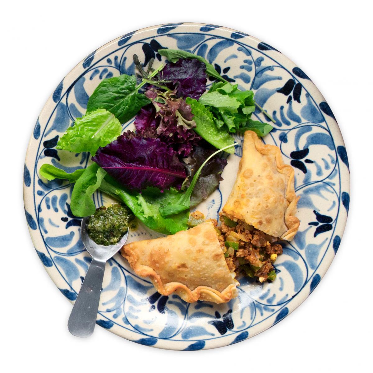 Spicy Empanadas Plate