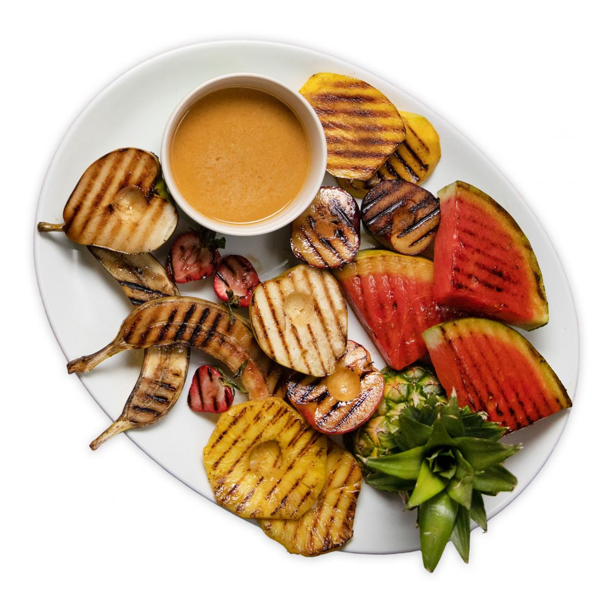 Tangy Grilled Fruit Sauce