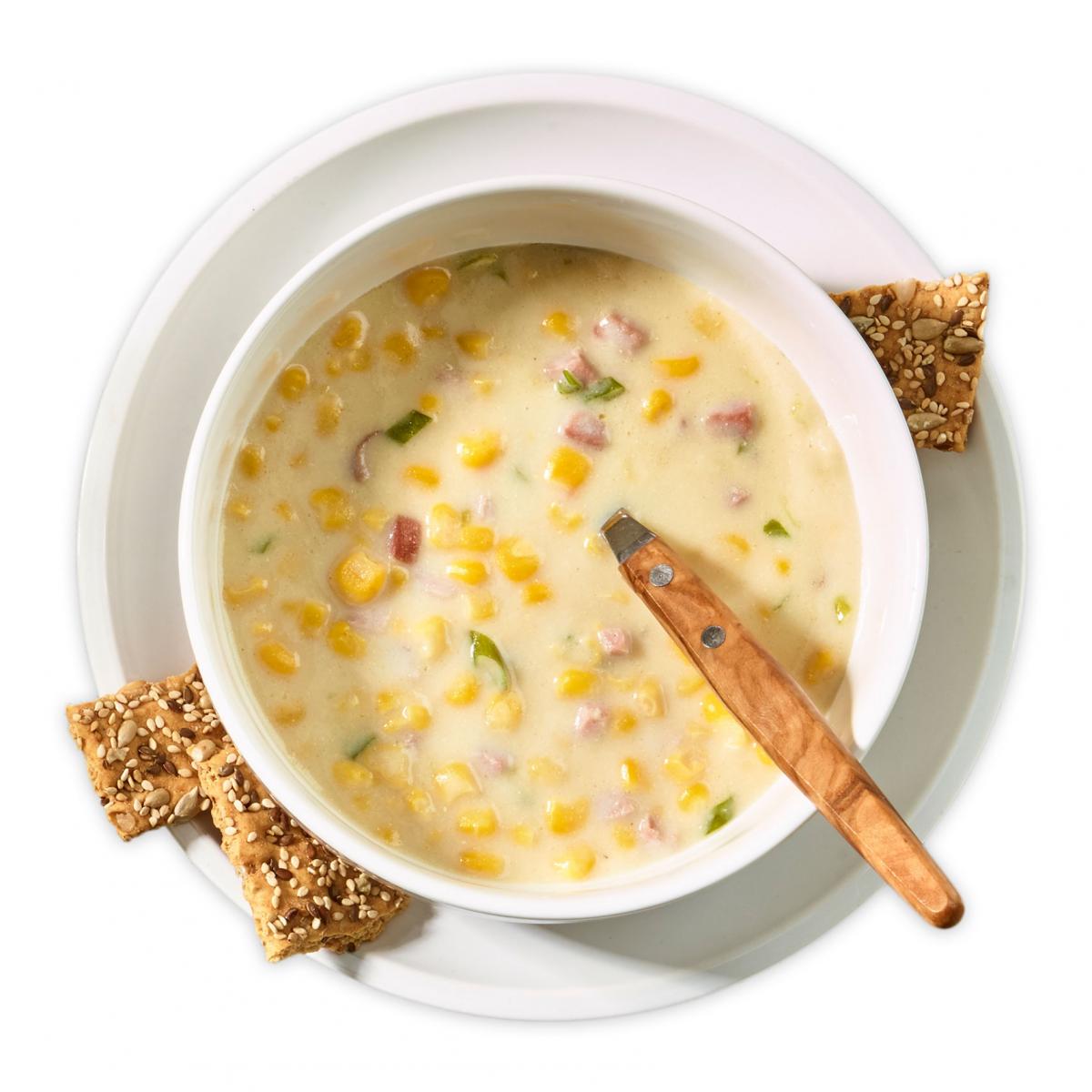 Curl Up Corn Chowder Recipe