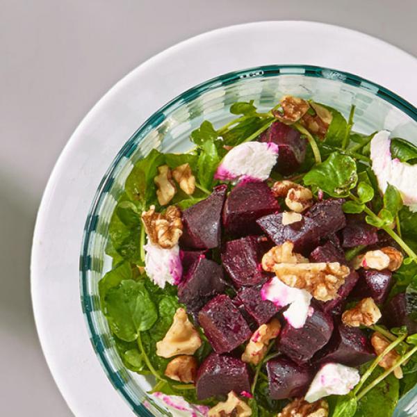 Simple Beet Salad with Mustard Vinaigrette Recipe