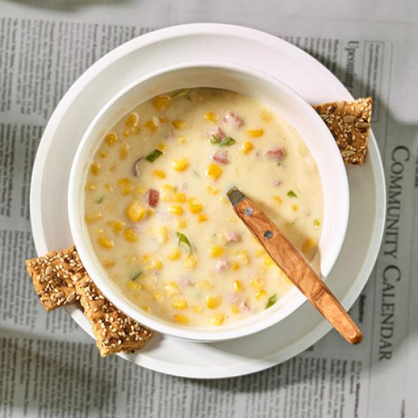 Curl Up Corn Chowder Recipe