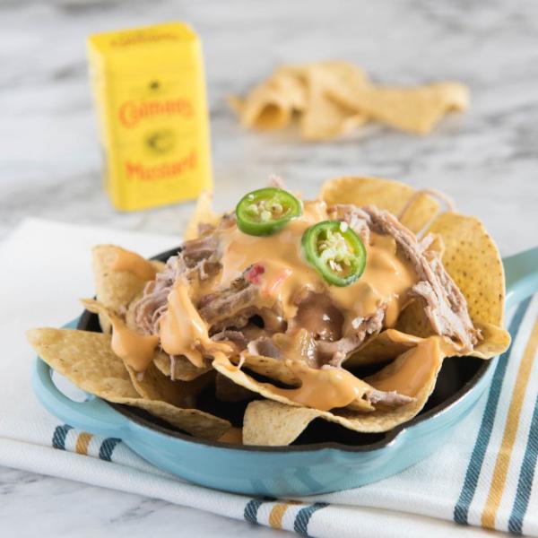 green chili nachos