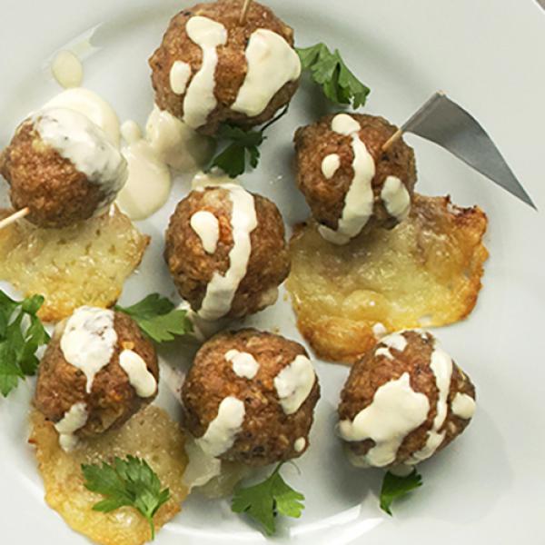 Cubano Meatballs Plate