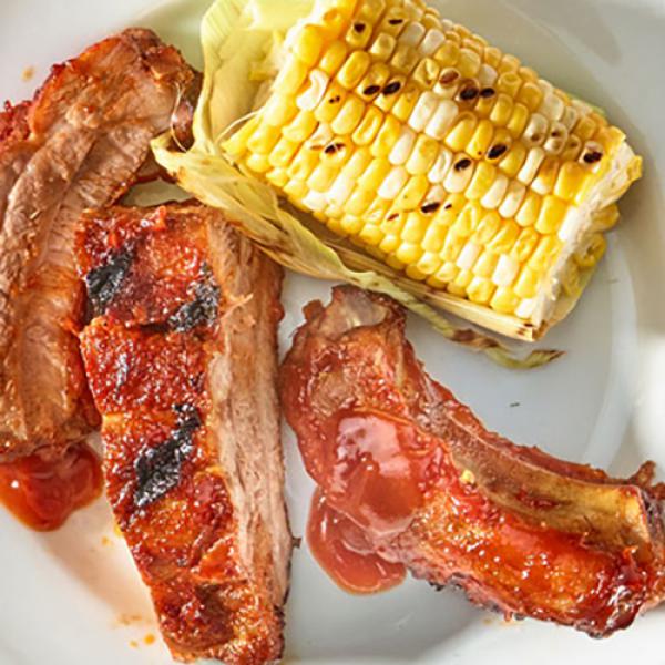 Steaming Hot BBQ Ribs Recipe