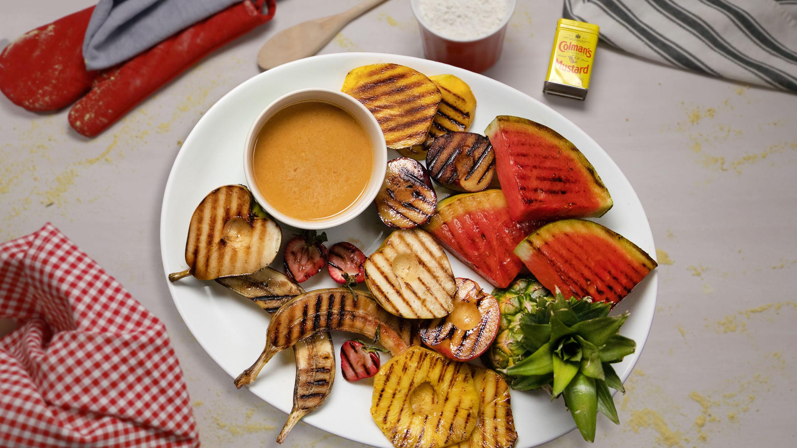 Tangy Grilled Fruit Sauce