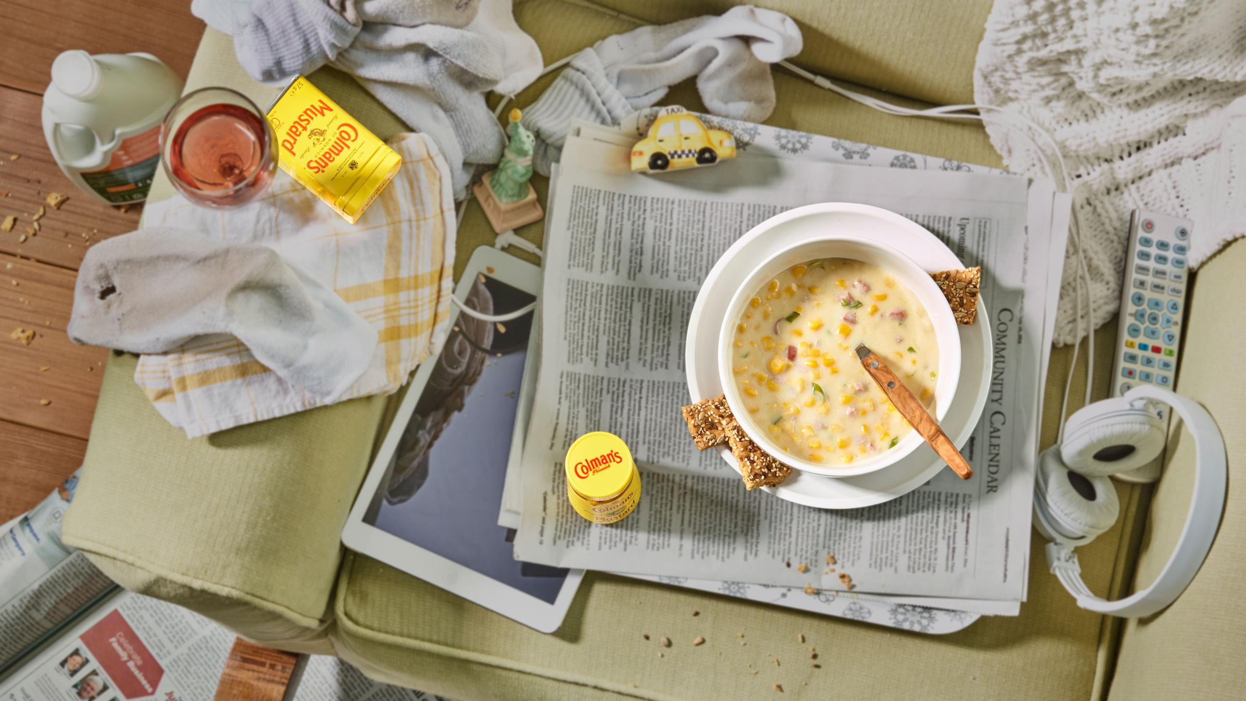 Curl Up Corn Chowder
